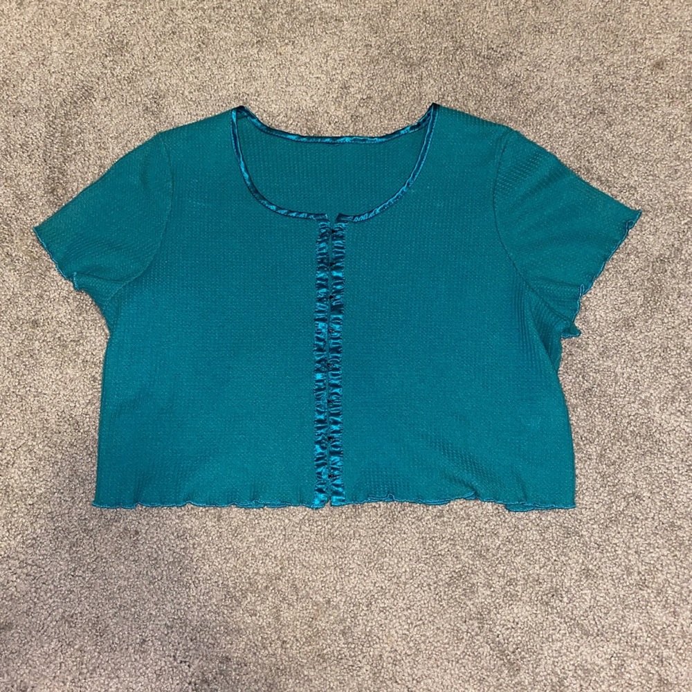 Colesce couture Lingerie sz:M cute crop top :)

#vintage #thrift #croptop